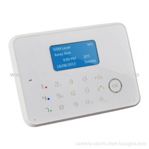 Home Security Intruder Burglar Alarm, GSM PSTN Module, with 433/866MHz Emitting Frequency